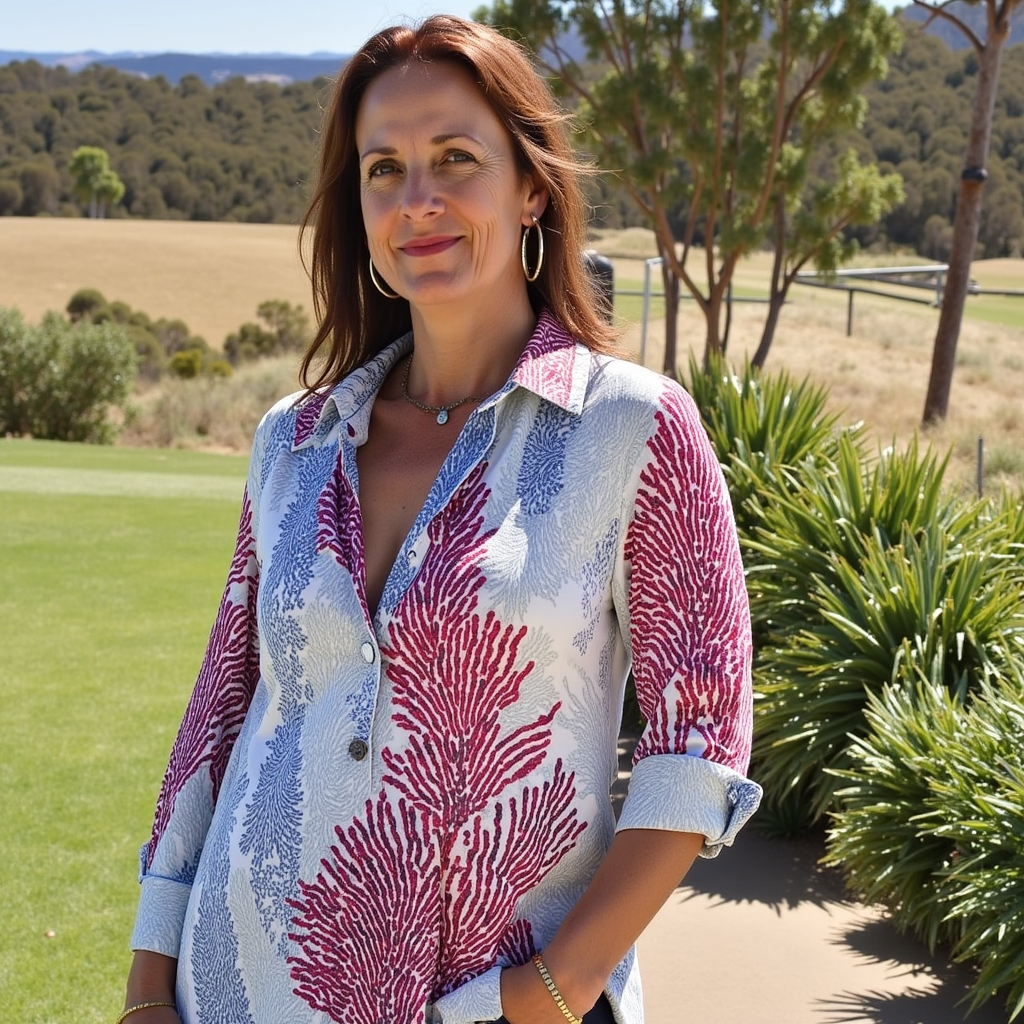 Vintage Floral Print Blouse for Women, Plus Size Long Sleeve Summer Top with Flattering Fit and All-Day Comfort