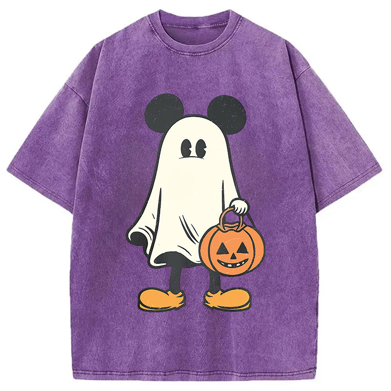 bbb Halloween Mickey Washed T-Shirt