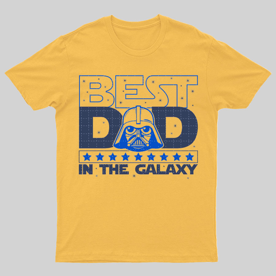 The Best Dad In The Galaxy，Movie Dad y T-Shirt