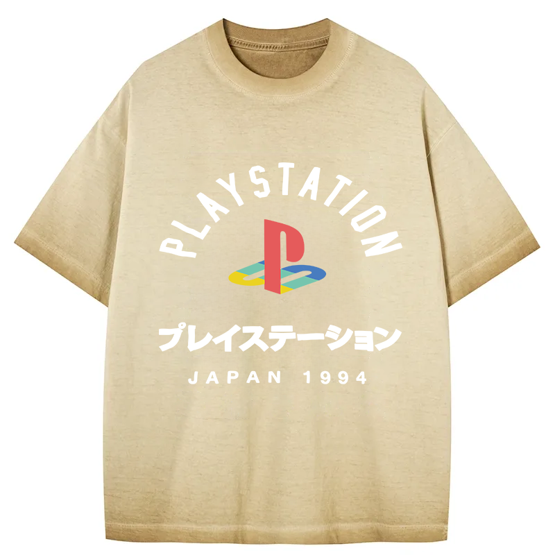bbb PlayStation Japan Gradient Washed T-Shirt