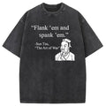 bbb The Art Of War Funny Washed T-Shirt