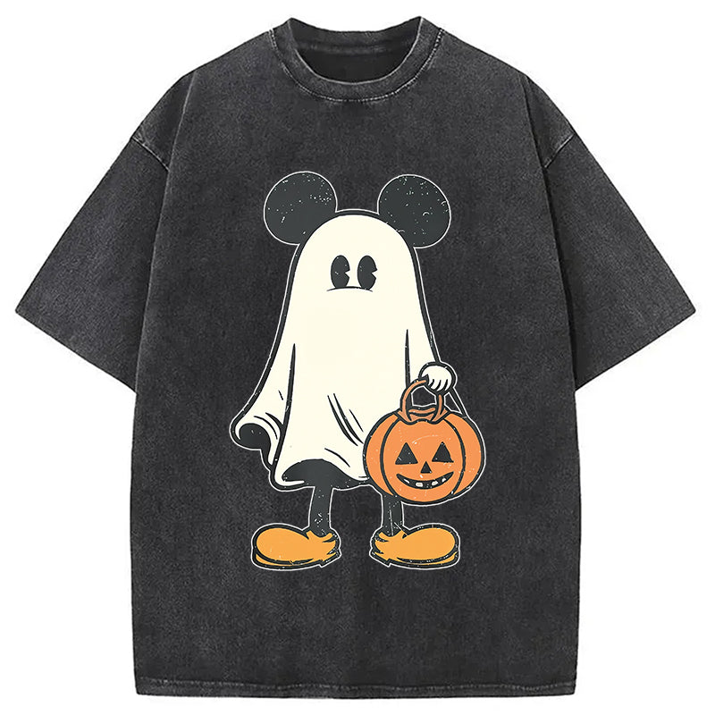 bbb Halloween Mickey Washed T-Shirt