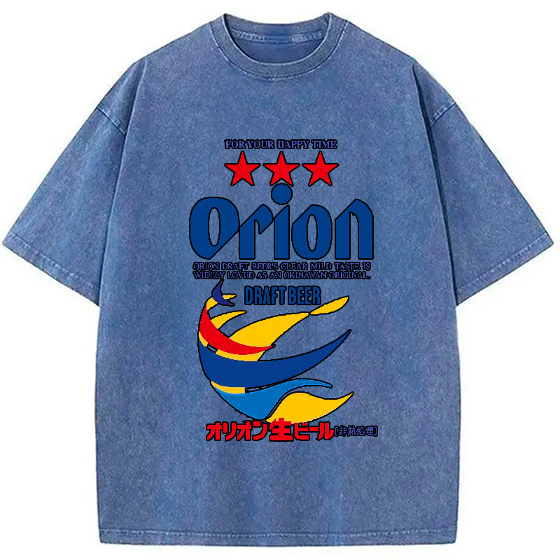 bbb Orion Beer Vintage Japanese Washed T-Shirt