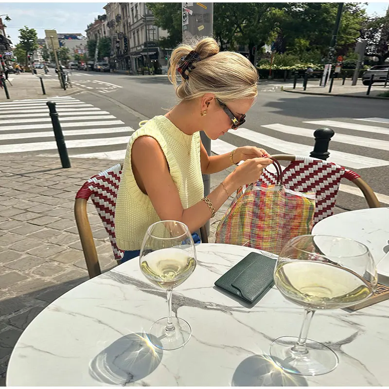 Boxy Knit Women's Top in Soft - Comfortable Going Out Top for Summer Events