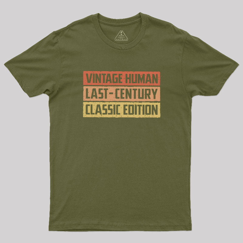 Vintage Human  T-Shirt