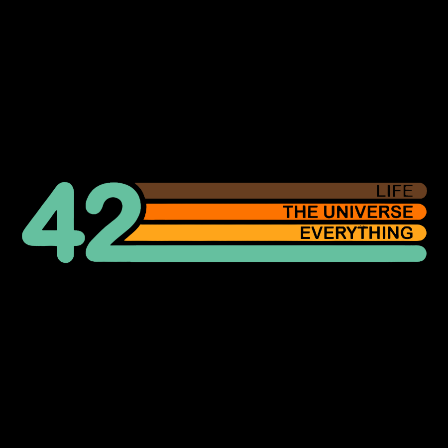 42  Life The Universe And Everything  T-Shirt
