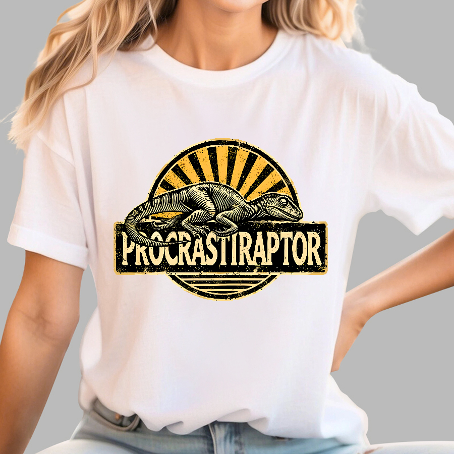 Procrastiraptor  T-Shirt