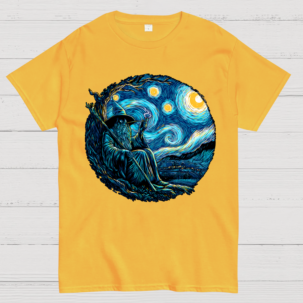 Starry Wizard  T-Shirt