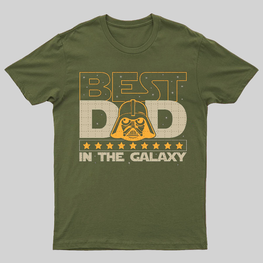 The Best Dad In The Galaxy，Movie Dad y T-Shirt