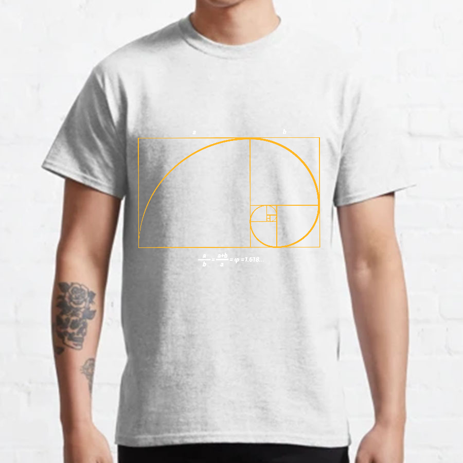 Fibonacci Shirt ∙ Math Art ∙ Science Engineer y T-Shirt