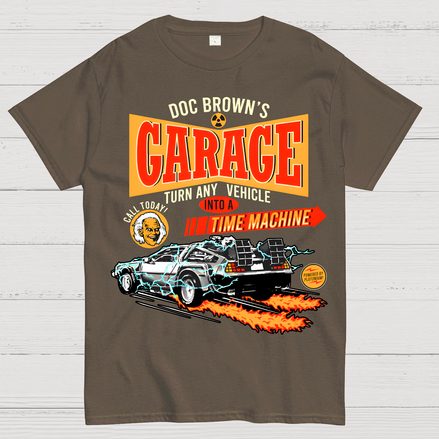 Doc Brown's Garage  T-Shirt