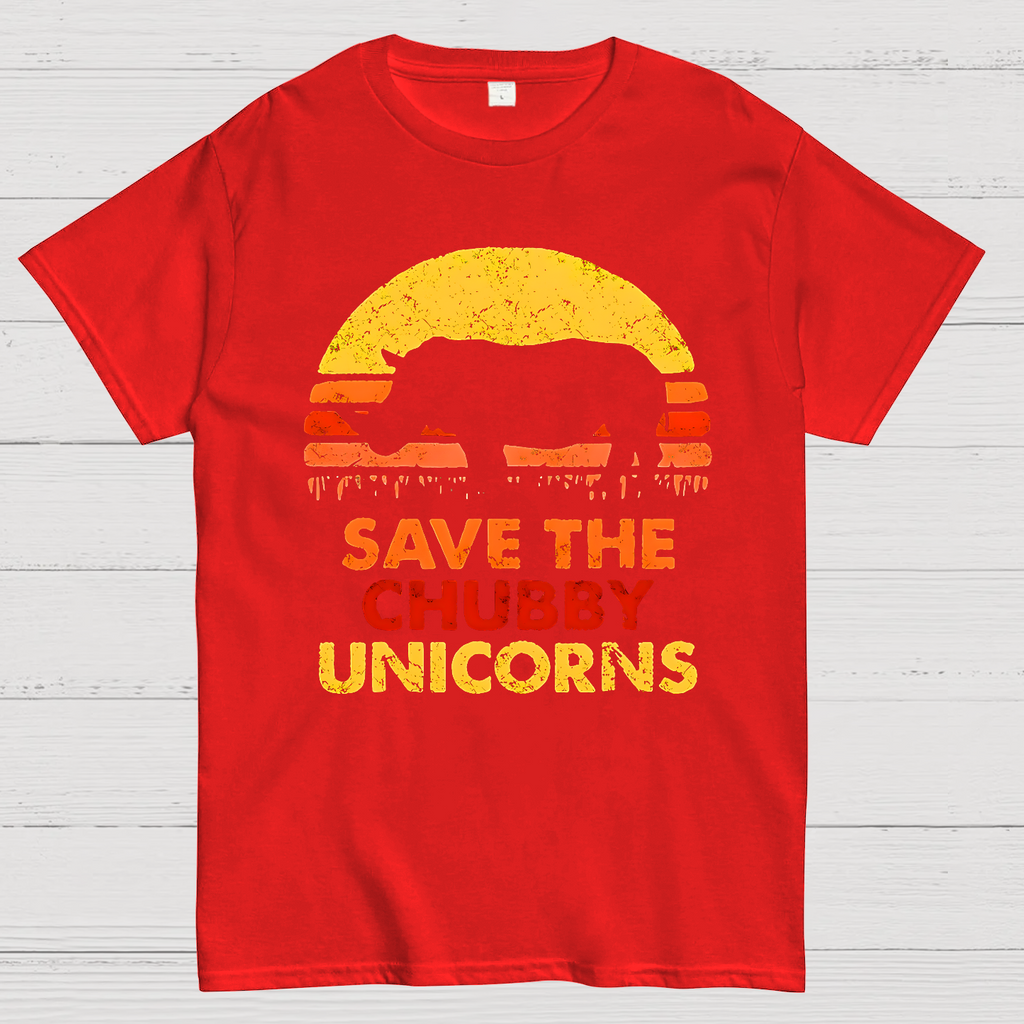 Save The Chubby Unicorns  T-Shirt