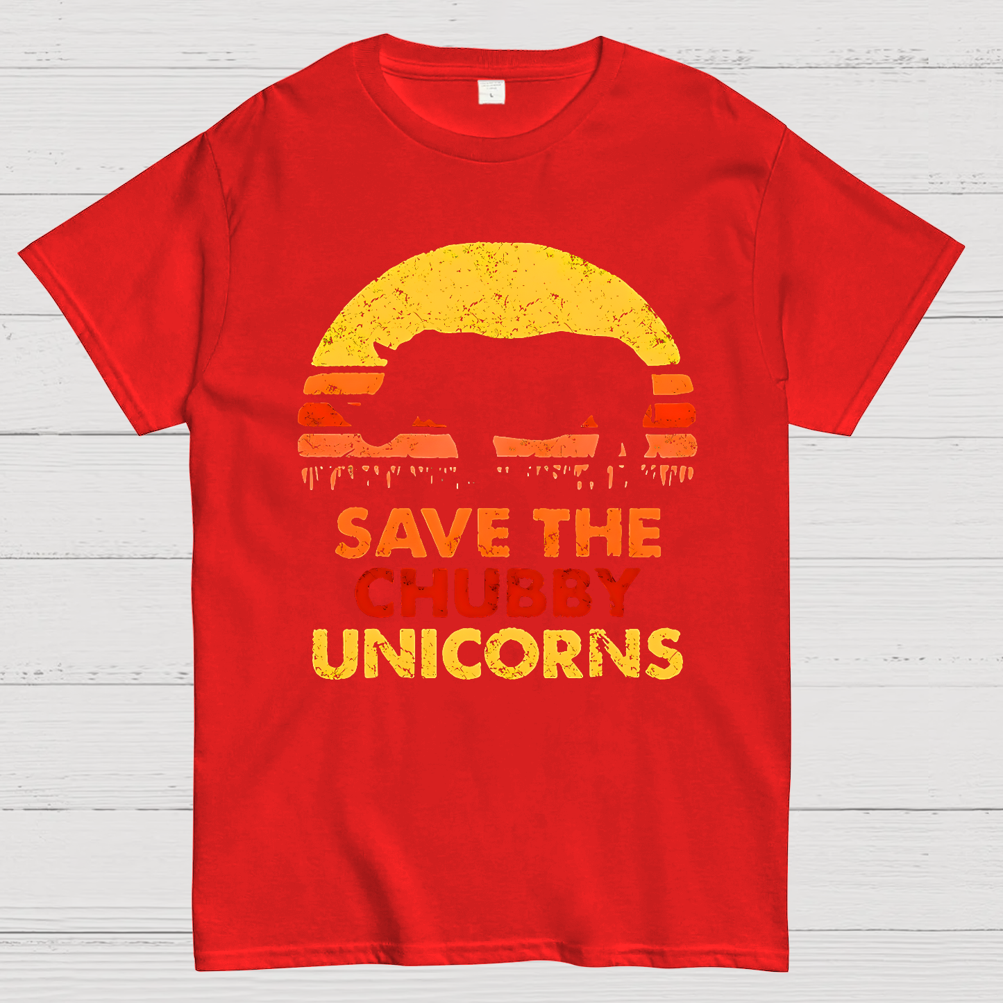 Save The Chubby Unicorns  T-Shirt