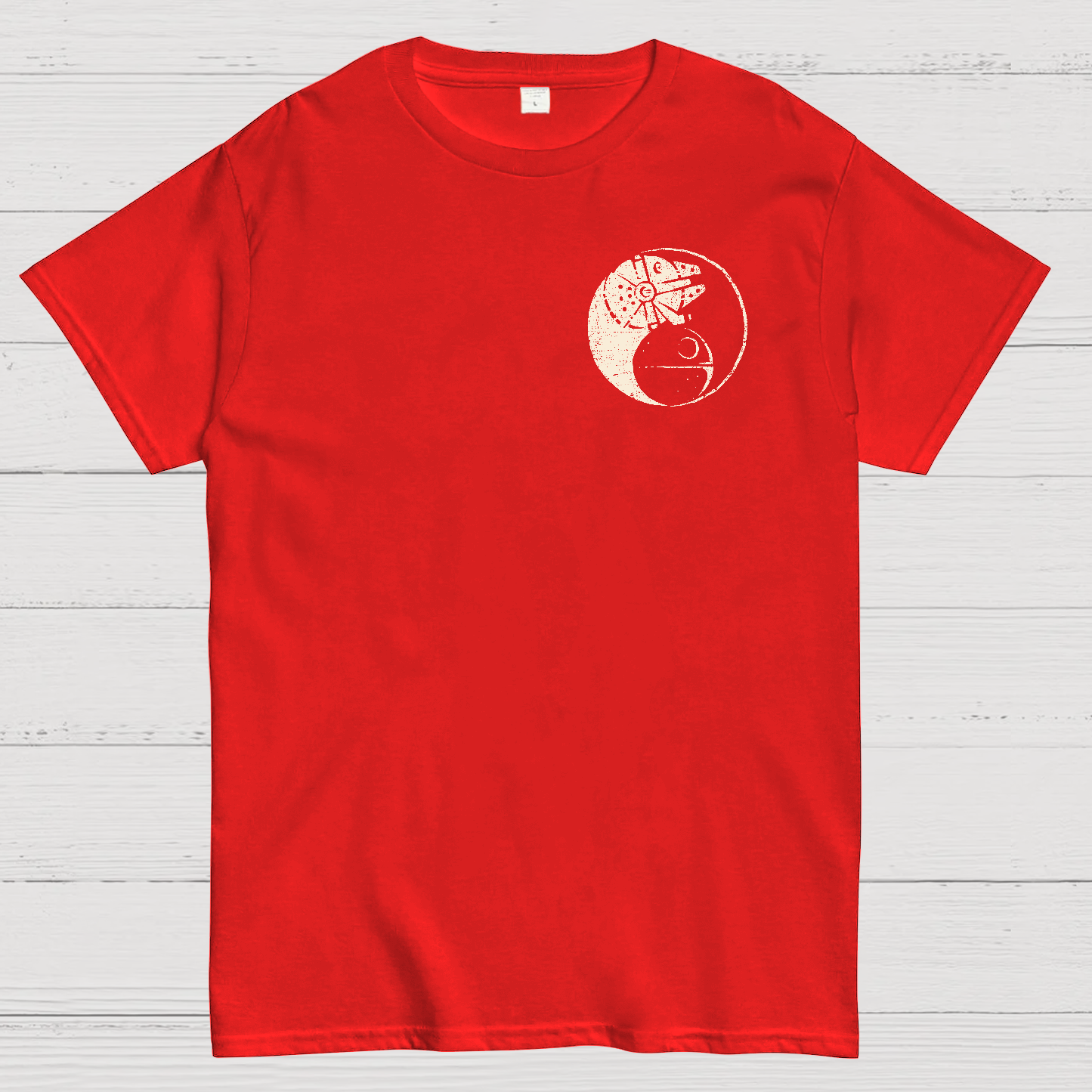 Balancing The Force Front And Back Printing  T-Shirt
