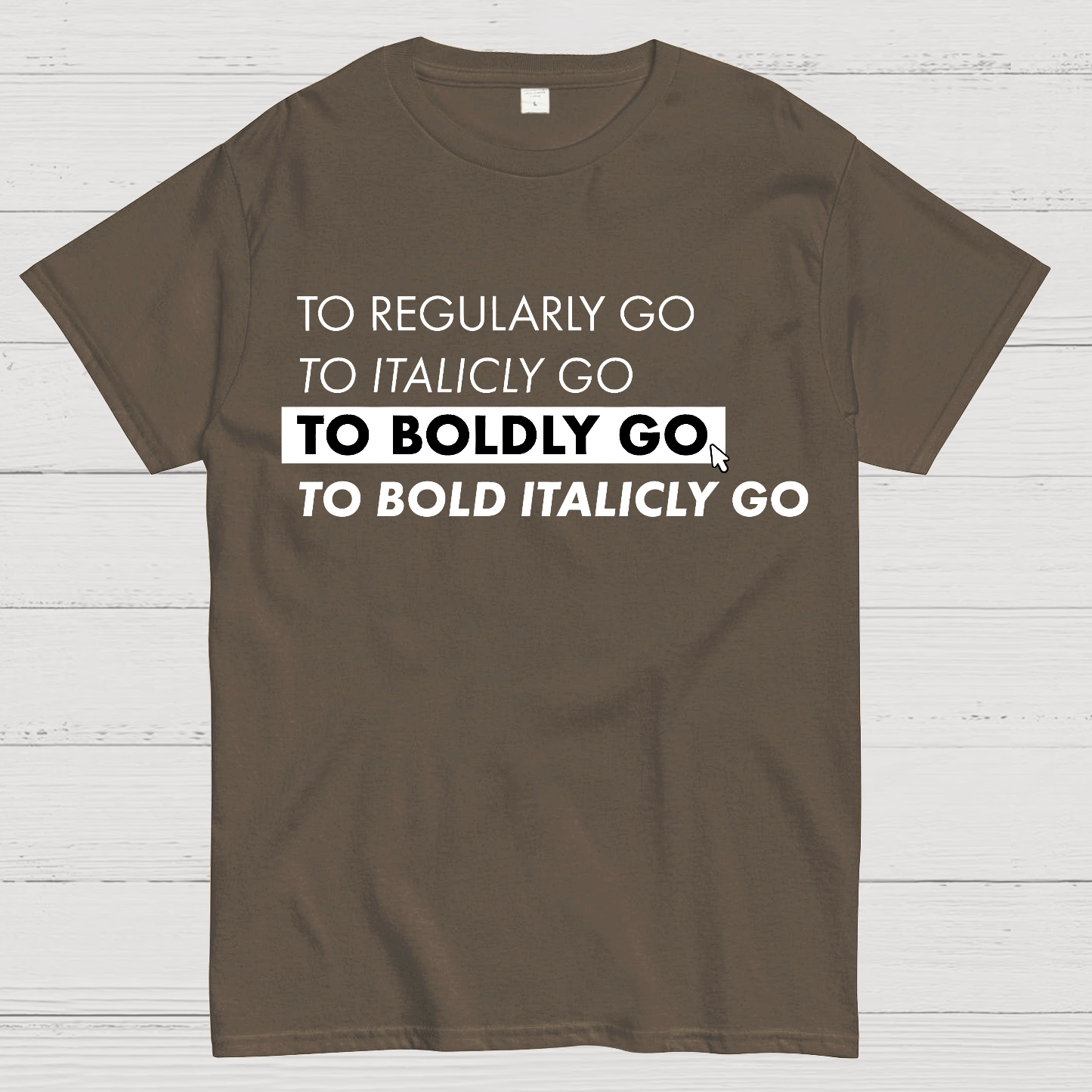 Font Trek  T-Shirt