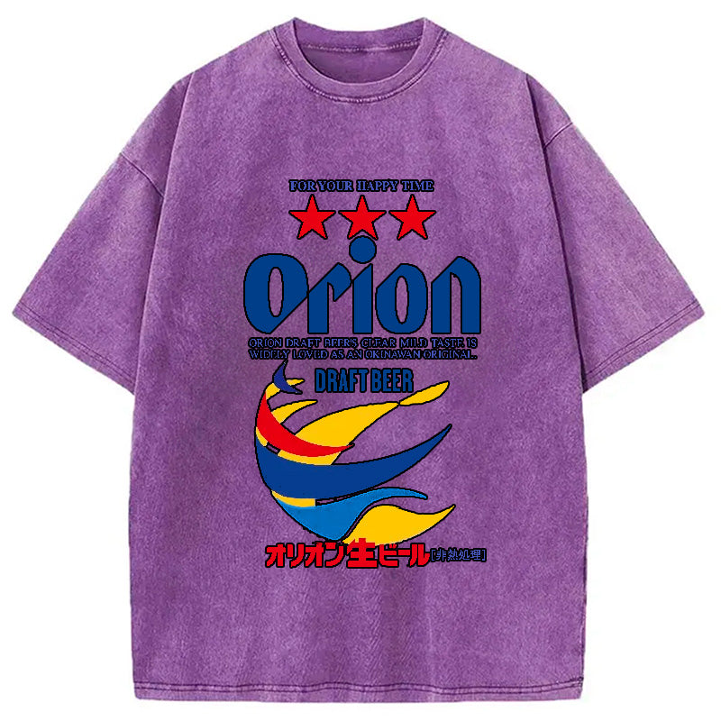 bbb Orion Beer Vintage Japanese Washed T-Shirt