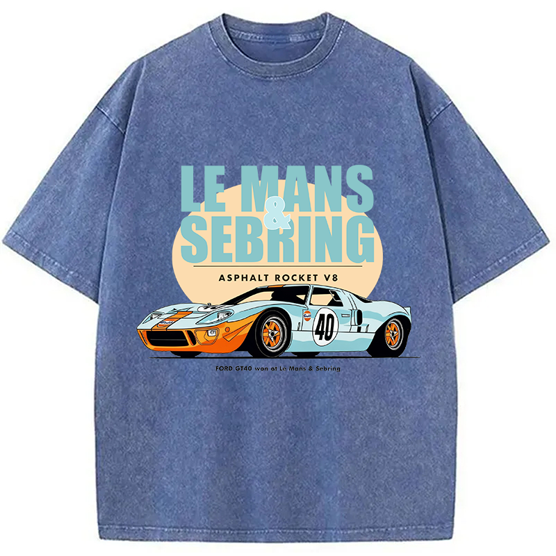 bbb Won At Le Mans & Sebring Washed T-Shirt