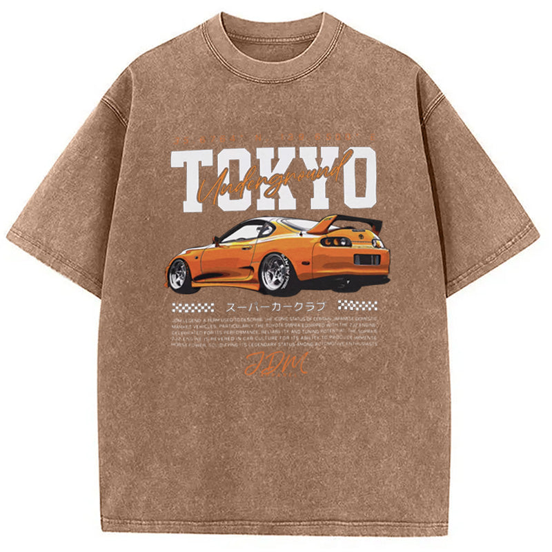 bbb Tokyo JDM Style Car Washed T-Shirt