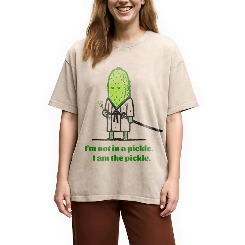 bbb Cucumber Samurai Washed T-Shirt