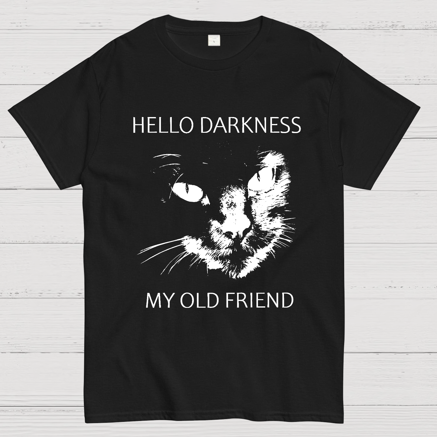 Hello Darkness My Old Friend y T-Shirt