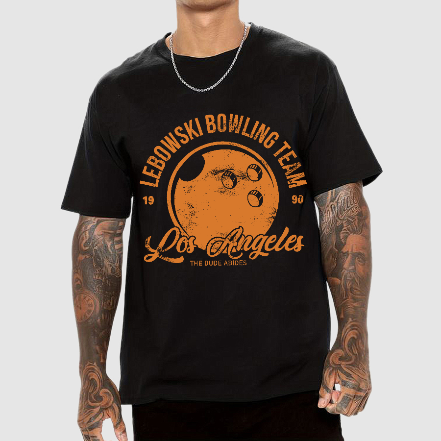 Lebowski Bowling Team  T-Shirt