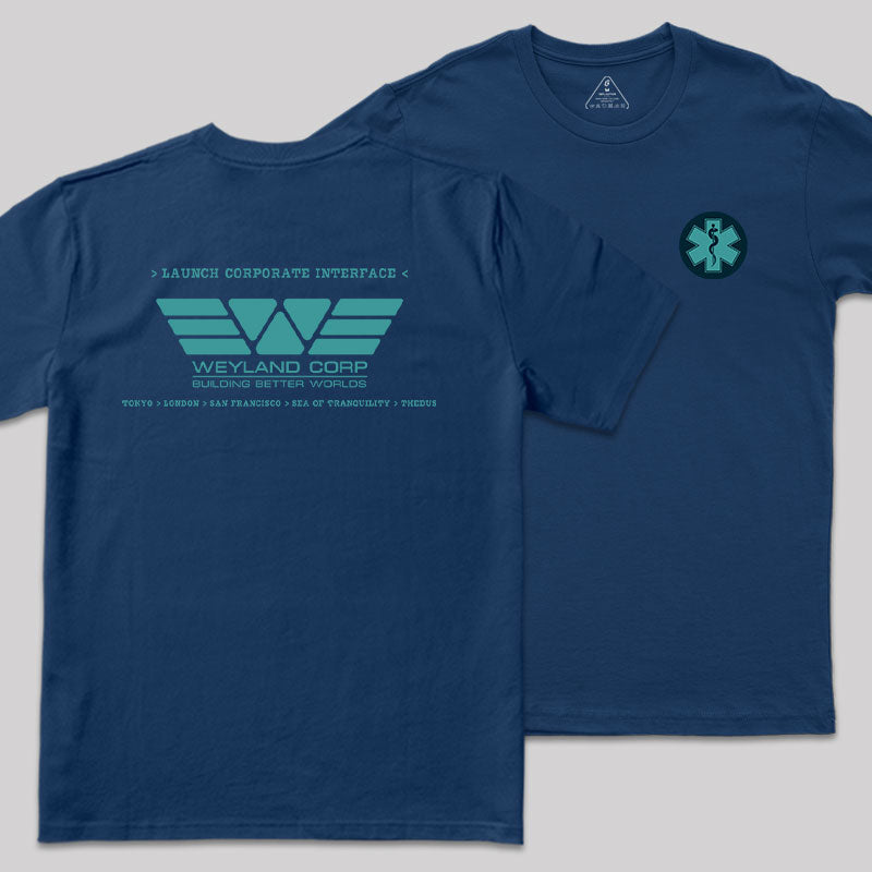 Building Better Worlds Front and Back Printed T-Shirt