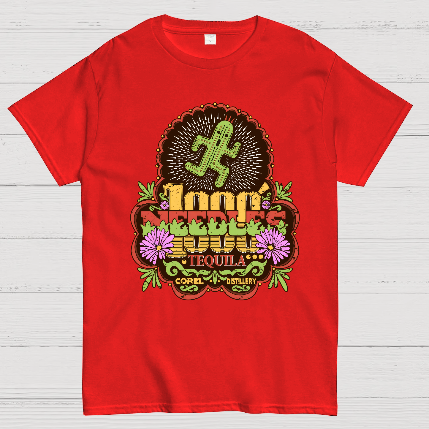 Funny 1000 Needles Tequila  T-Shirt