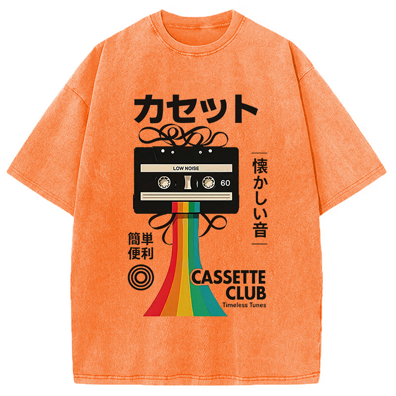 bbb Colored Tape Washed T-Shirt