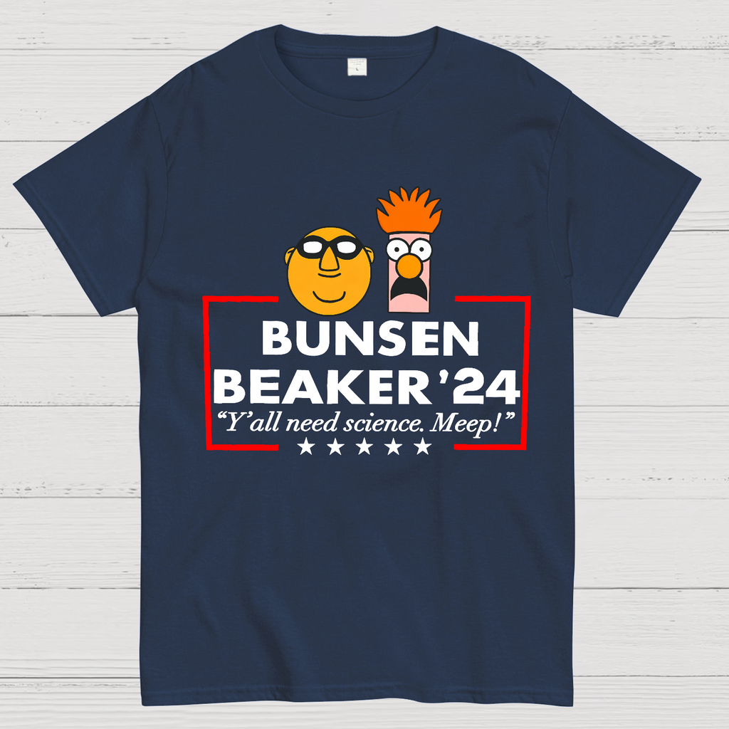 Science Meep Bunsen And Beaker Teacher y T-Shirt