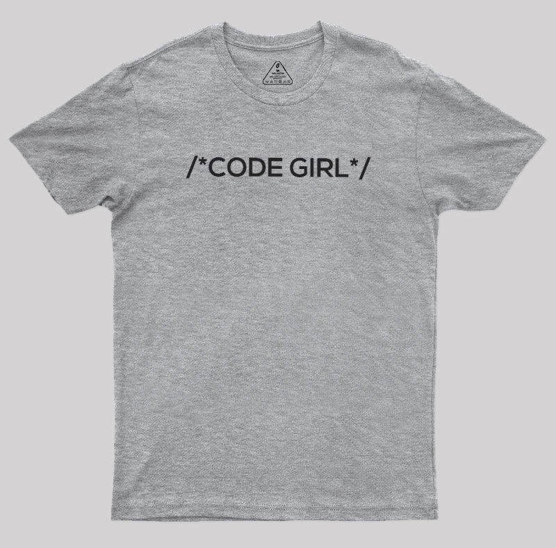 Coder Girl Programmer  T-Shirt