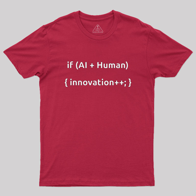 AI And Human  T-Shirt
