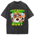 bbb Lactose Intolerance Meme Washed T-Shirt