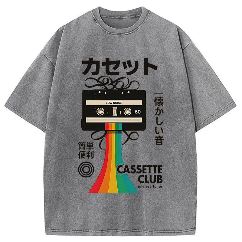 bbb Colored Tape Washed T-Shirt