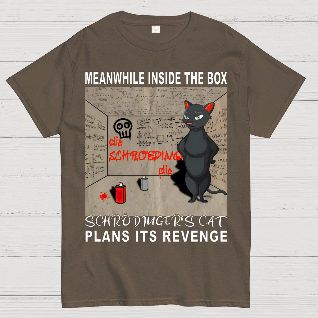 Inside The Box：Schrödingers Cat Plans Its Revenge  T-Shirt