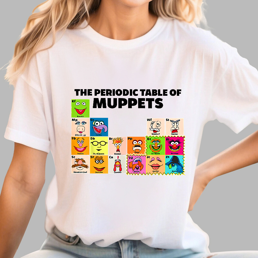Muppets Periodic Table Funny y T-Shirt