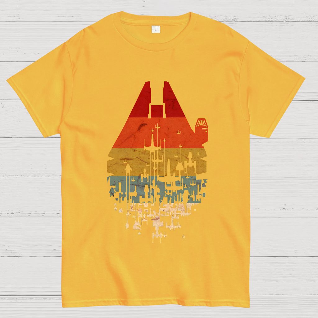 Retro Battleship y T-Shirt
