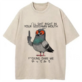 bbb Angry Pigeon Washed T-Shirt