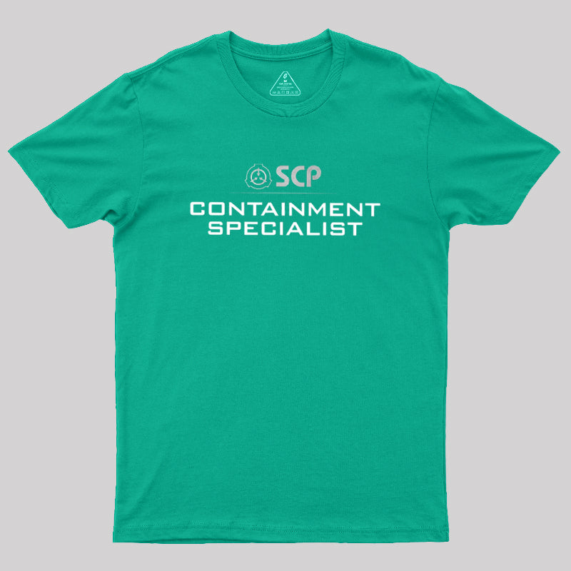 SCP Foundation Containment Specialist  T-Shirt