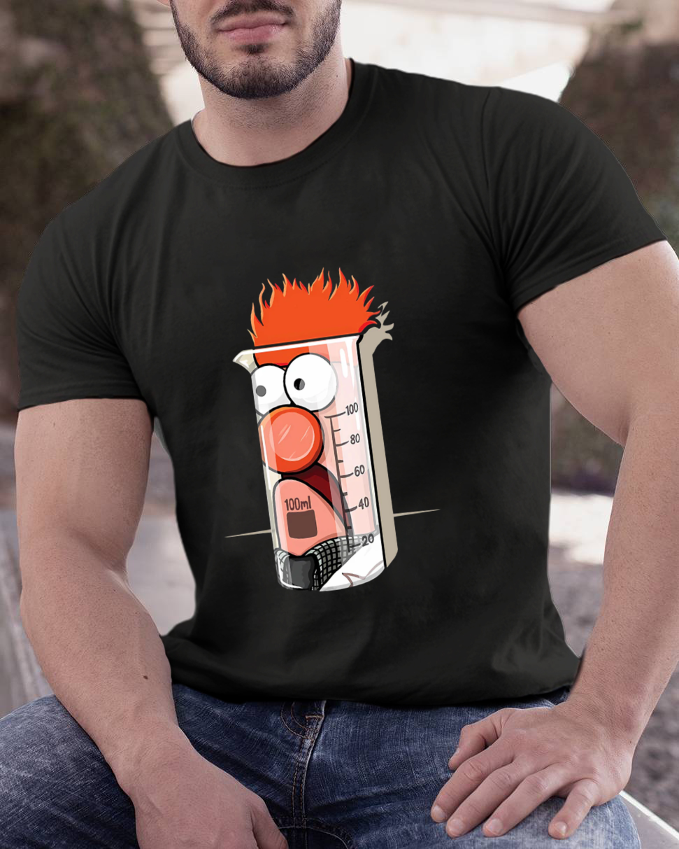 Beaker Muppets Science y T-Shirt
