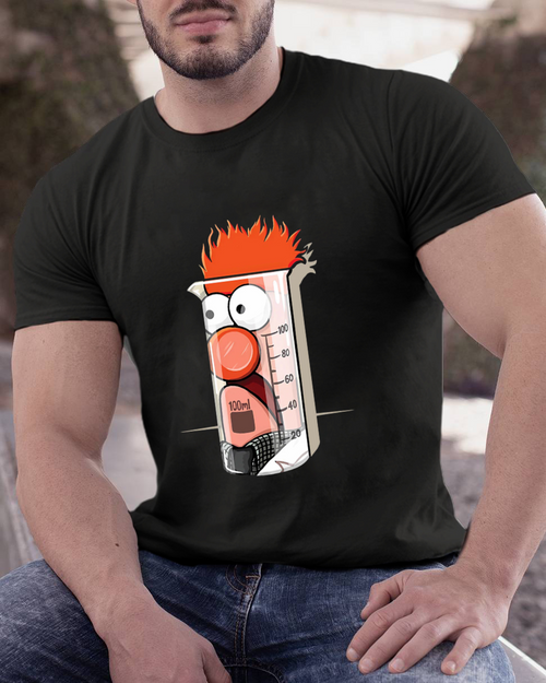 Beaker Muppets Science y T-Shirt