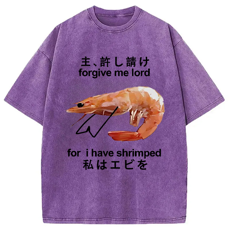 bbb Retreating Shrimp Washed T-Shirt