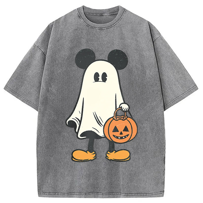 bbb Halloween Mickey Washed T-Shirt