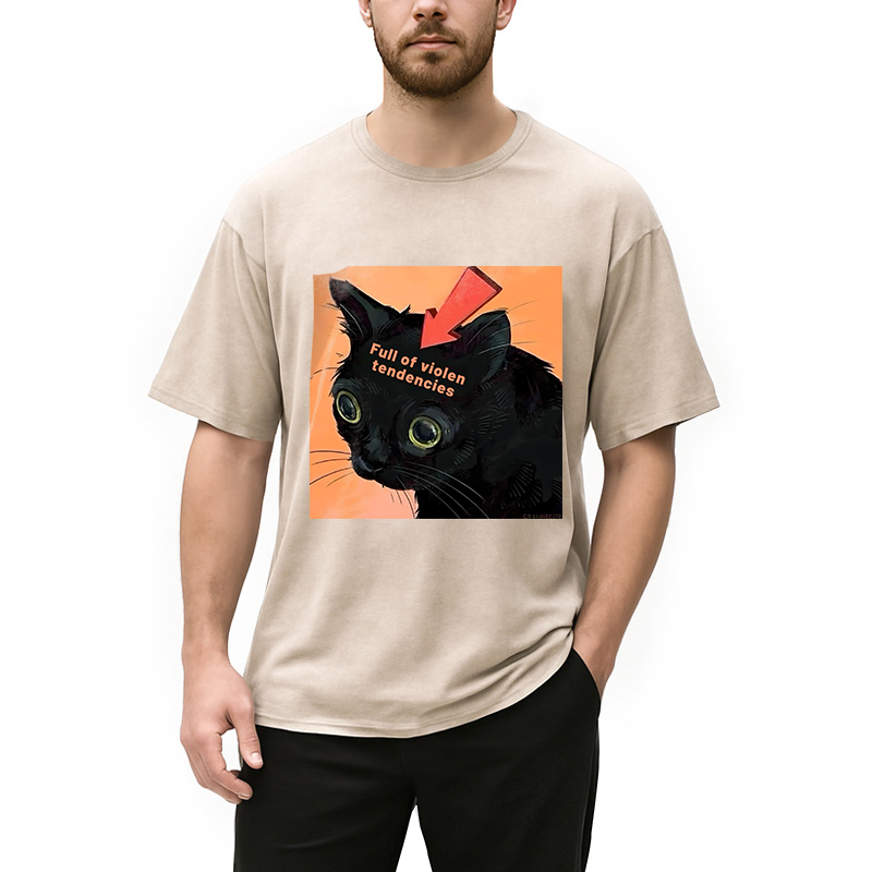 bbb Full of Violen Tendencies Washed T-Shirt