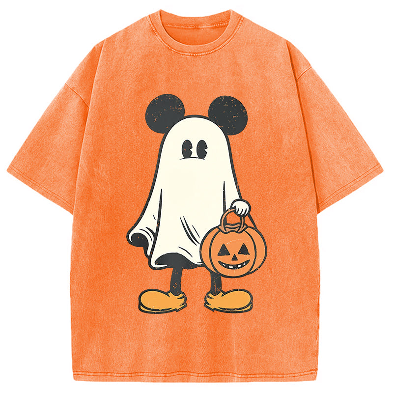 bbb Halloween Mickey Washed T-Shirt