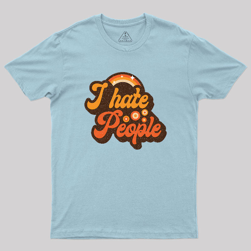 Vintage Hate People  T-Shirt