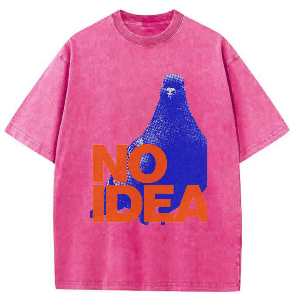 bbb No Idea Crowned Pigeon Washed T-shirt