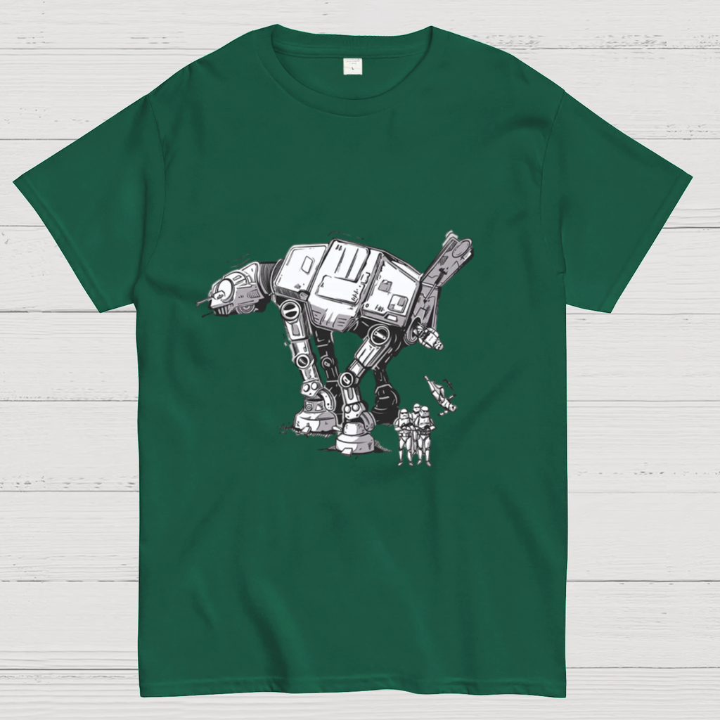 Imperial Walker Planet Battles  T-Shirt