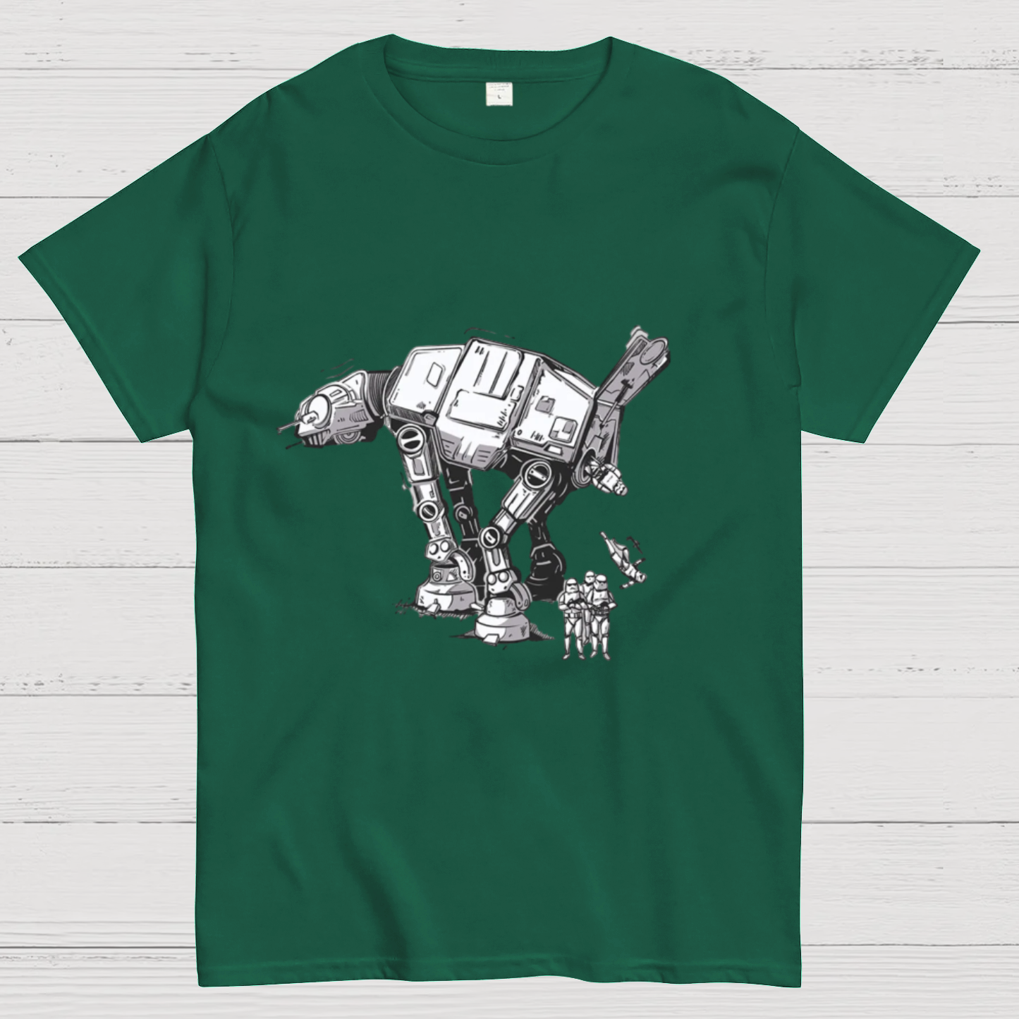 Imperial Walker Planet Battles  T-Shirt