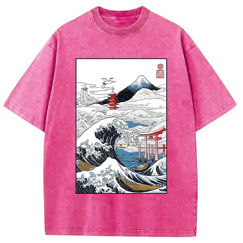 bbb Snowy Japan Washed T-Shirt