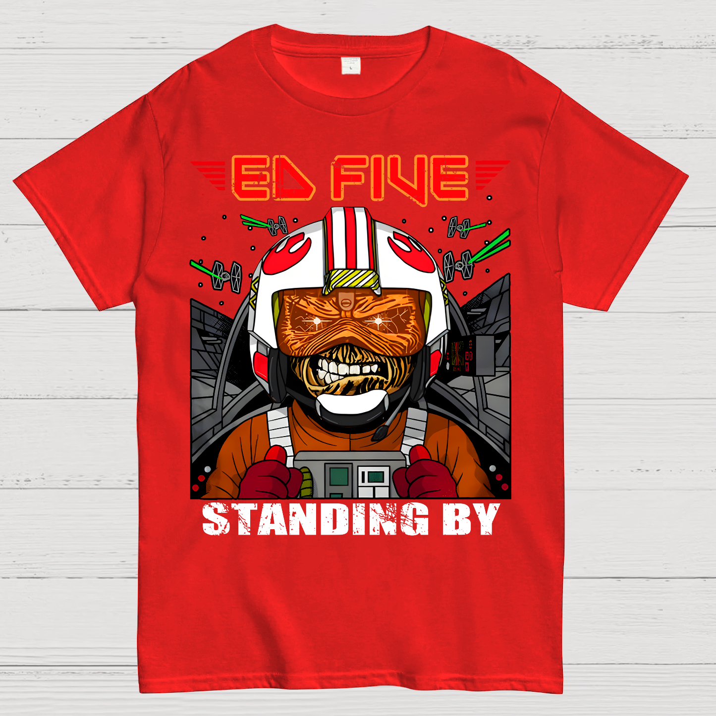 Ed Five Standing By  T-Shirt